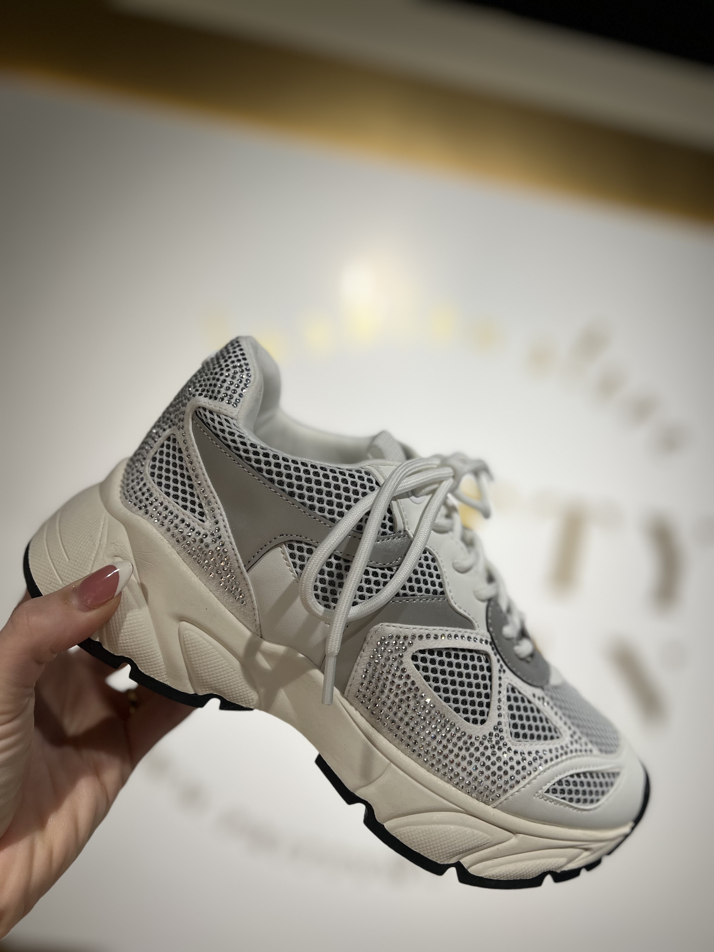 La Strada Sneakers White Stones 2.0