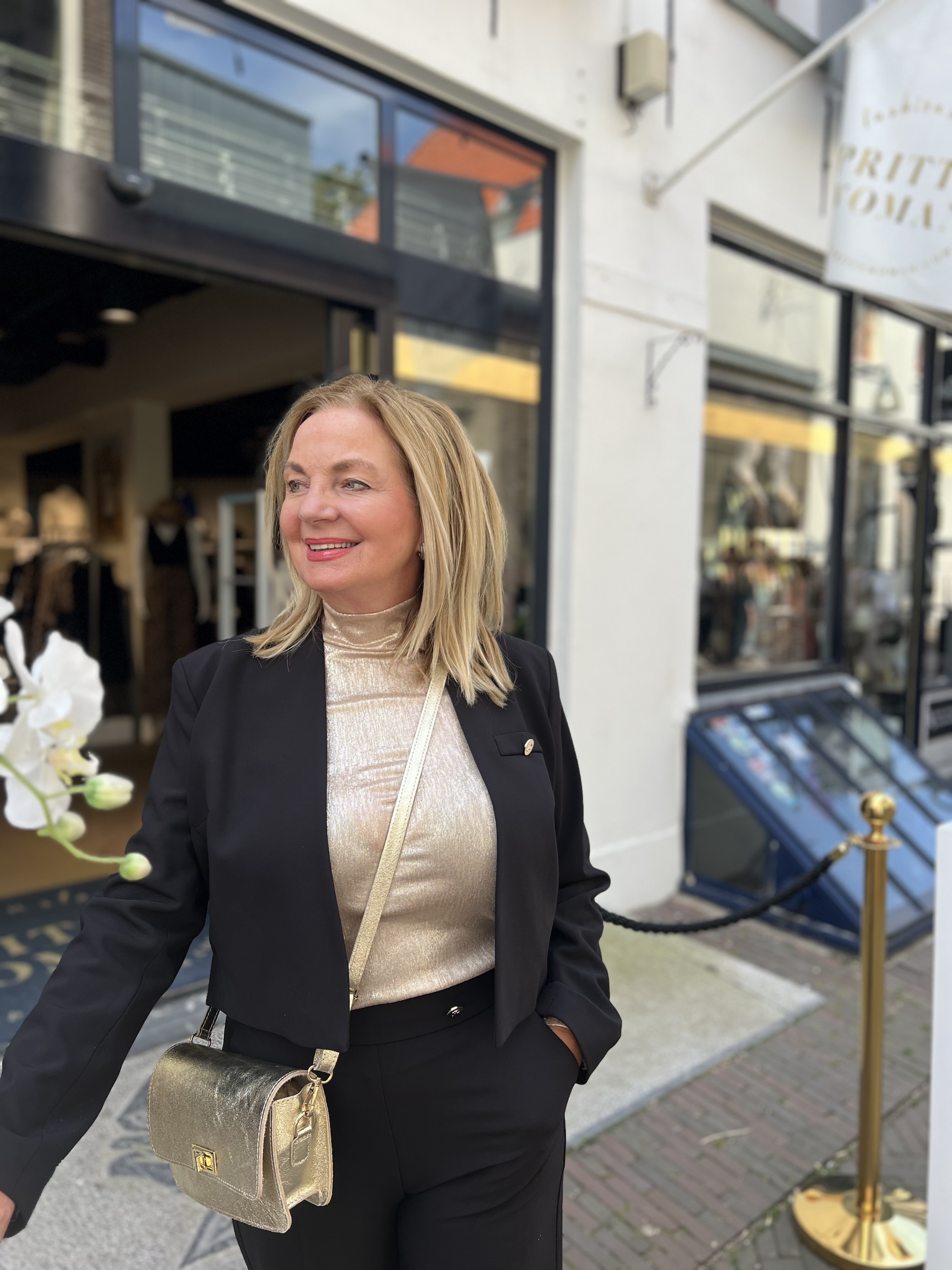 Lorense Jean Blazer Black