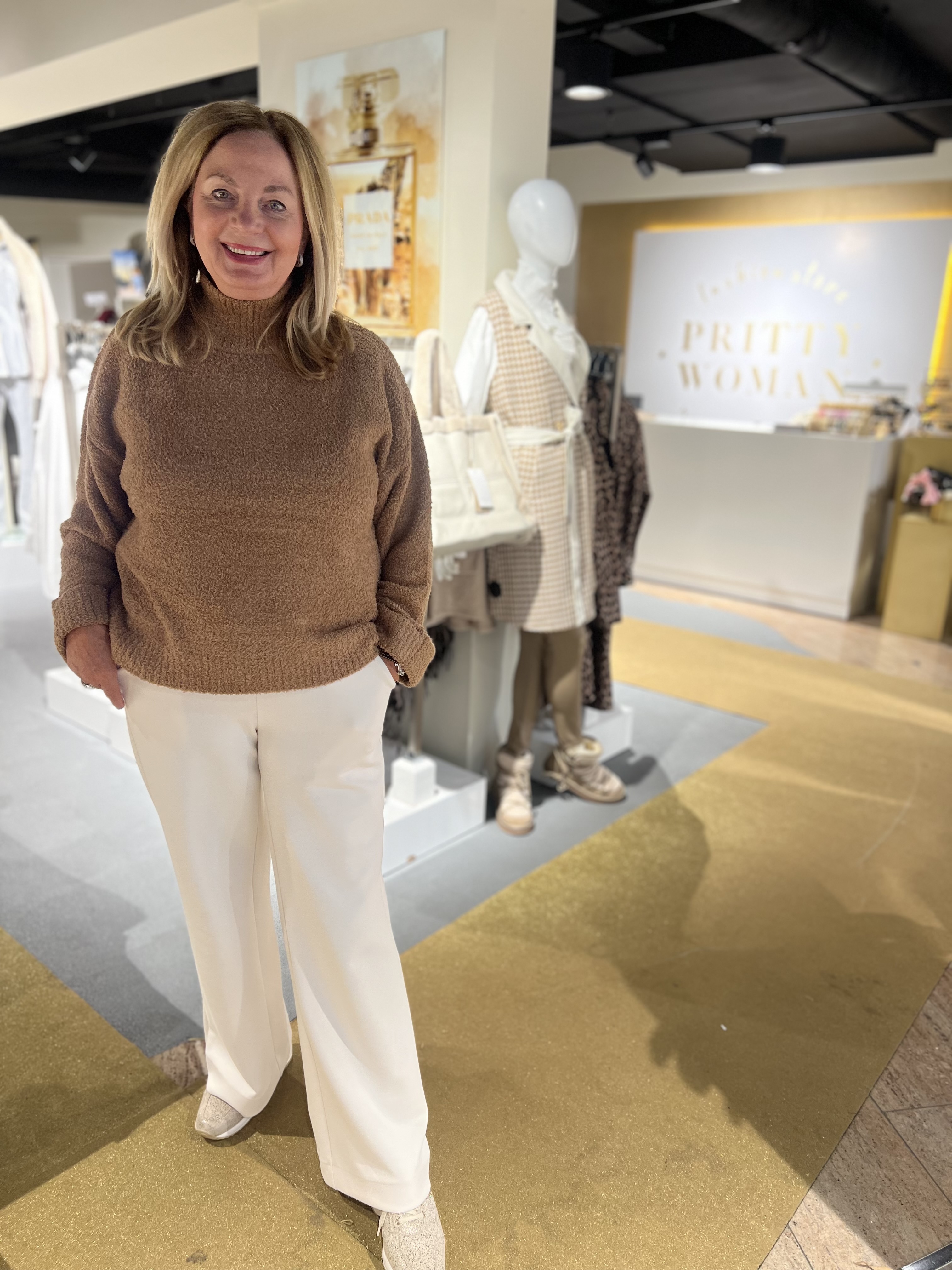 Rino & Pelle Sweater Karen Mock Neck Twig