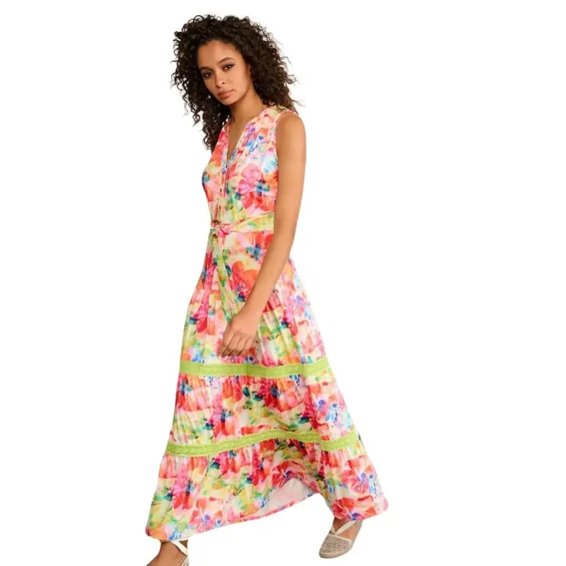 K Design Maxi Jurk A217 P982