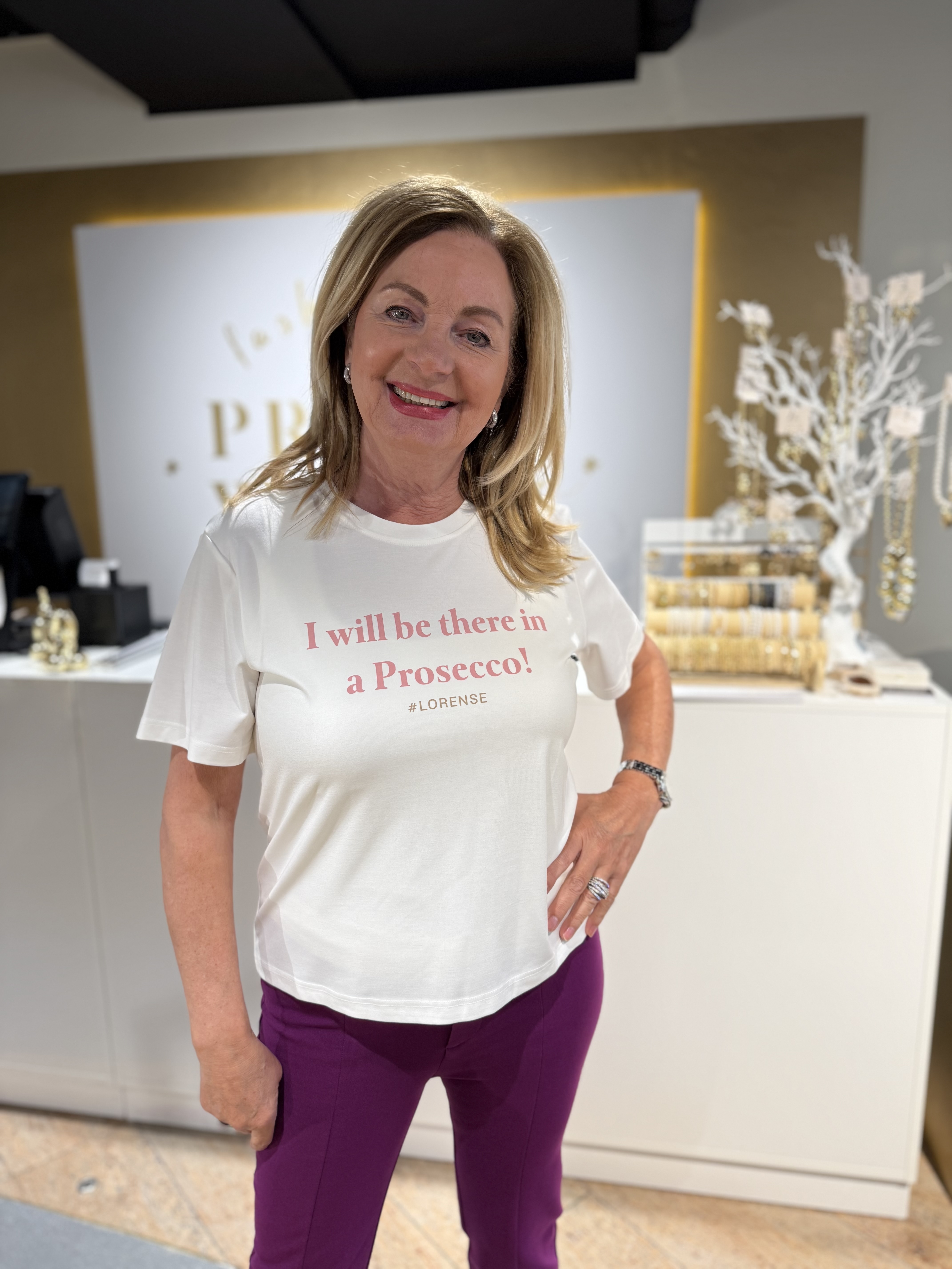 Lorense Shirt Prosecco Pink