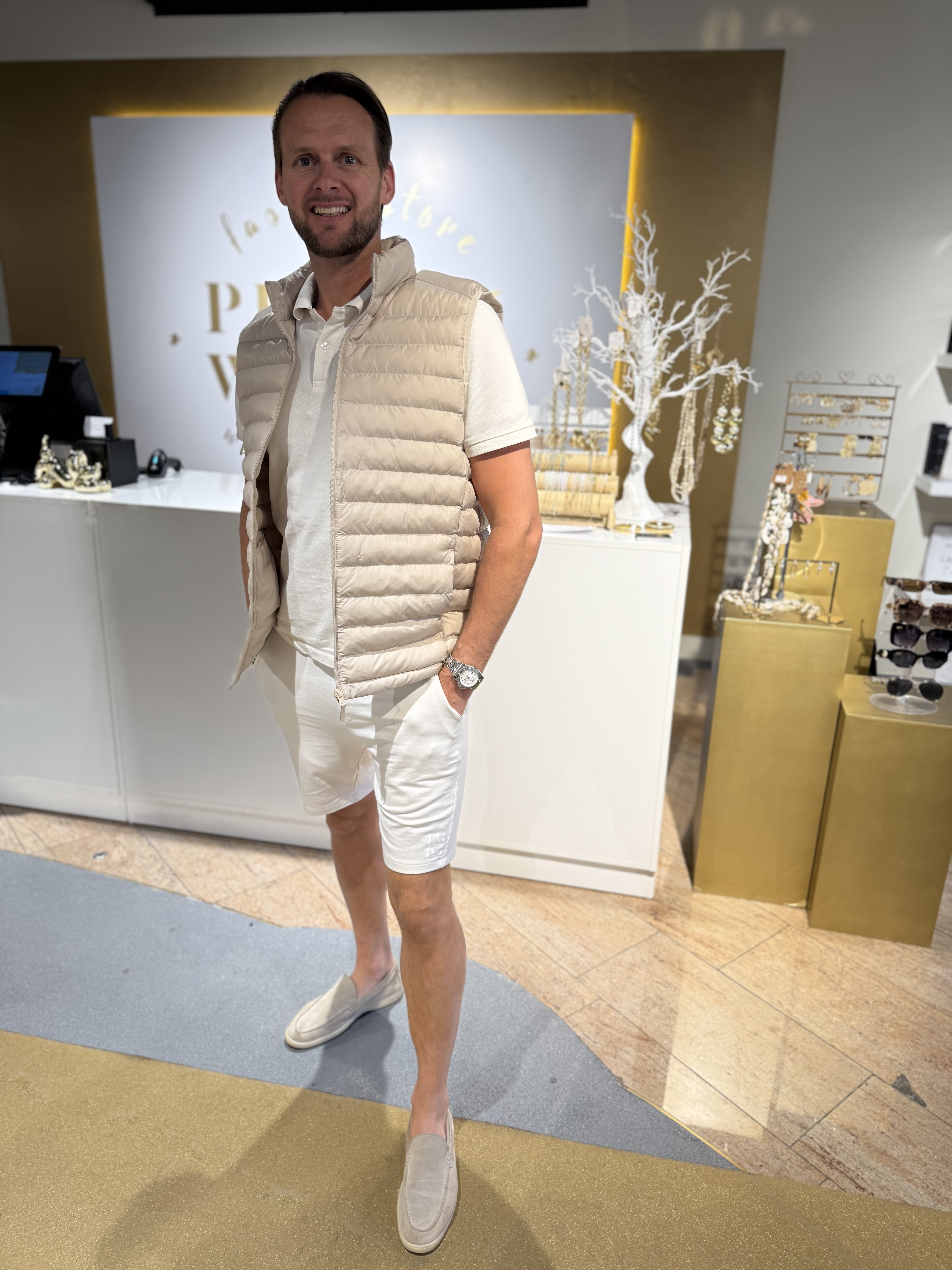 I'M The Label Roberto Bodywarmer Beige