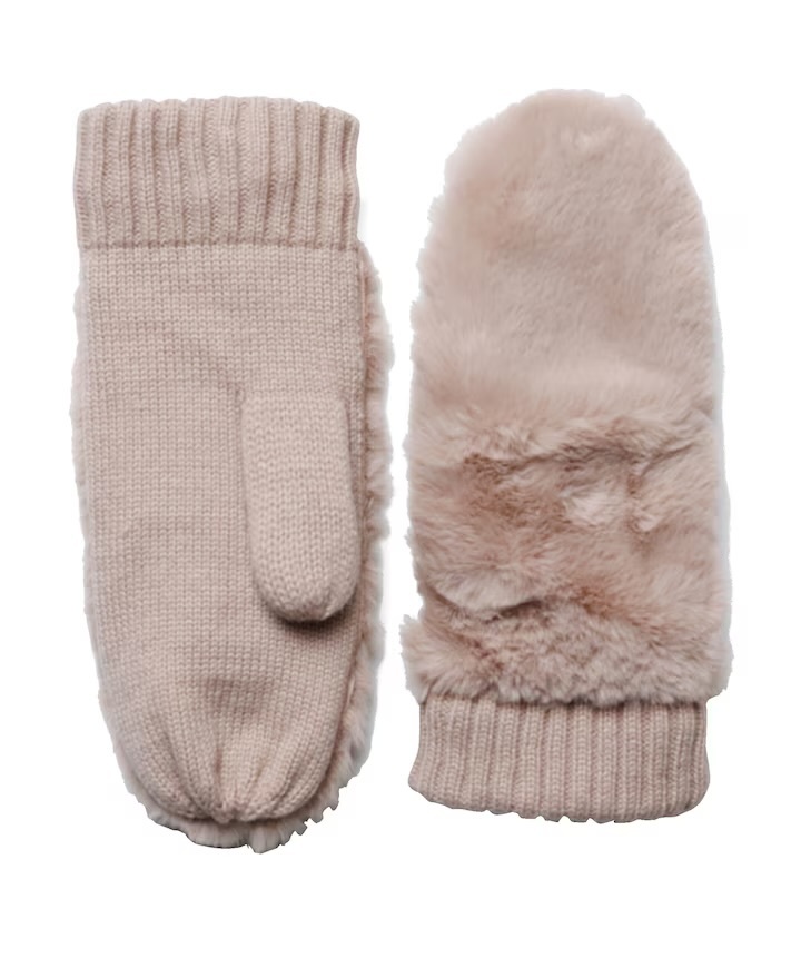 Rino & Pelle Oxo Gloves Faux Fur Birch