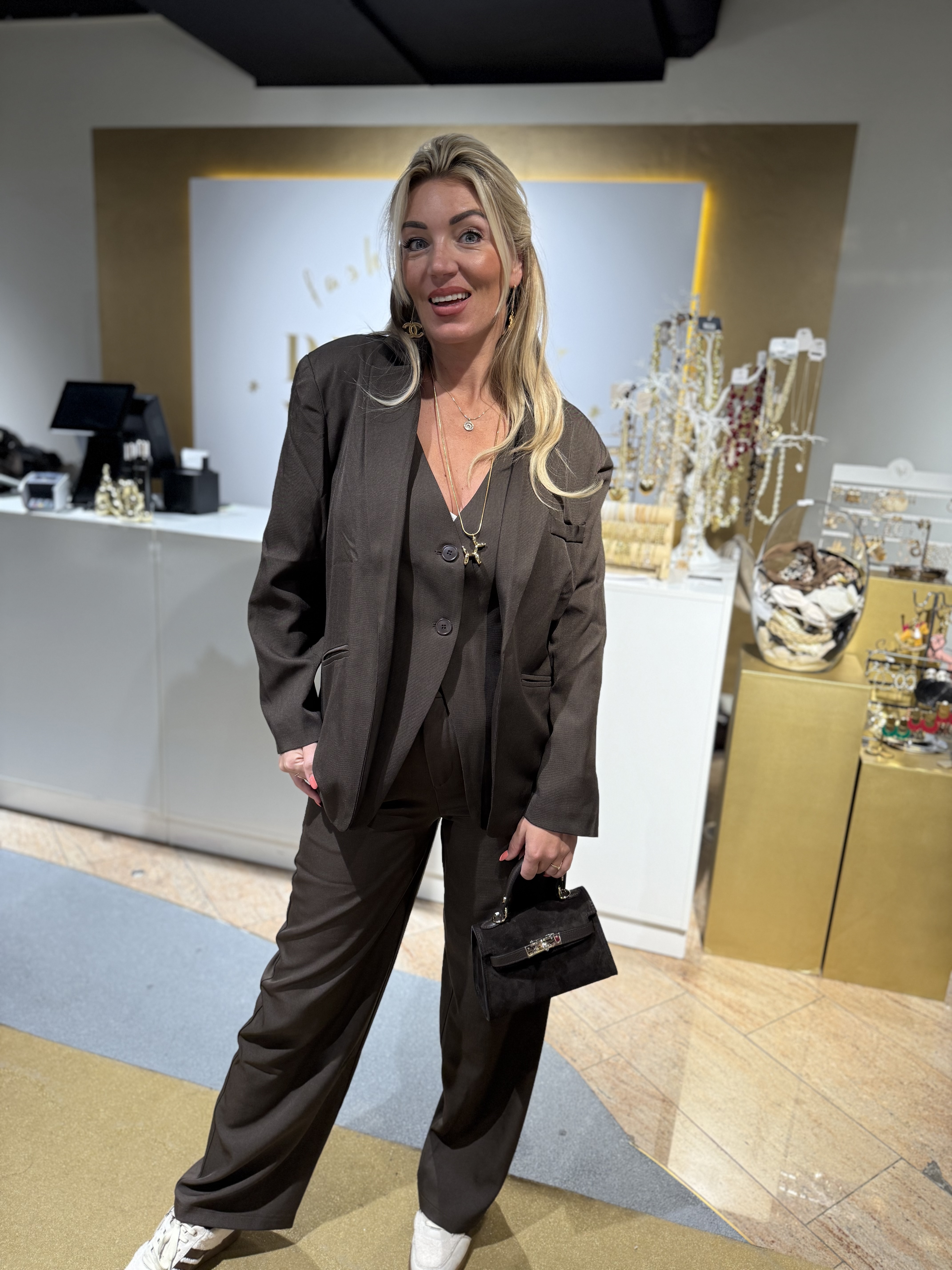 Puck Blazer Pepper Brown