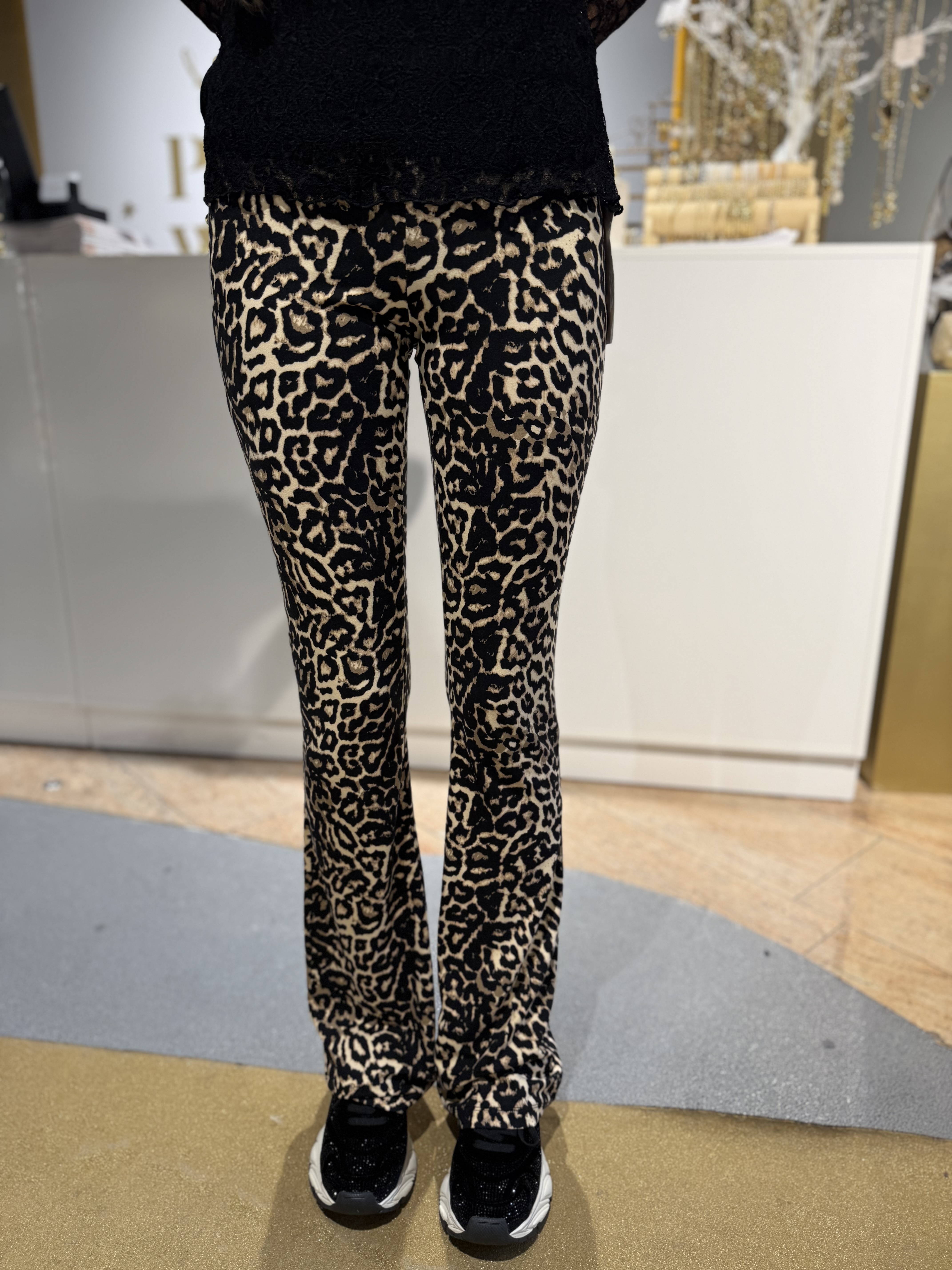 Elin Leopard Pants