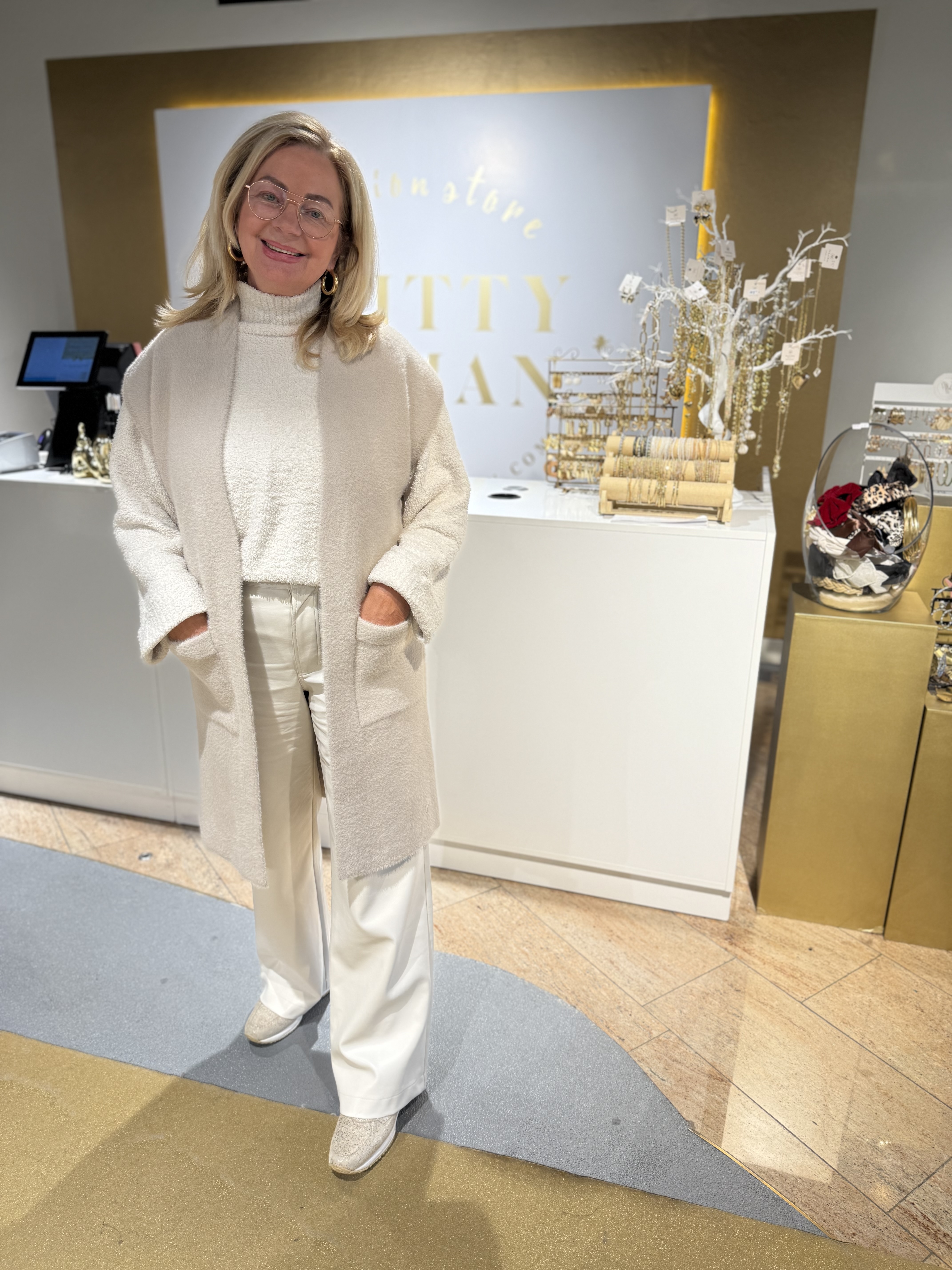 Rino & Pelle Juulke Long Waistcoat Stone